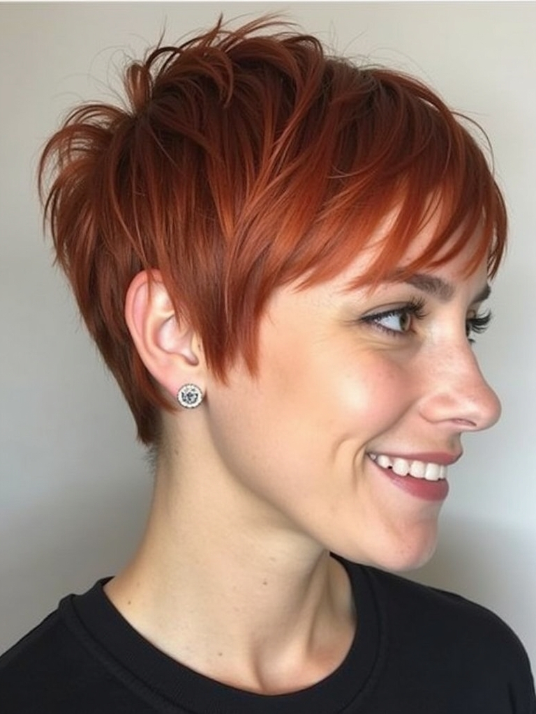 Copper Penny Pixie 51 Captivating Copper Hair Color Ideas