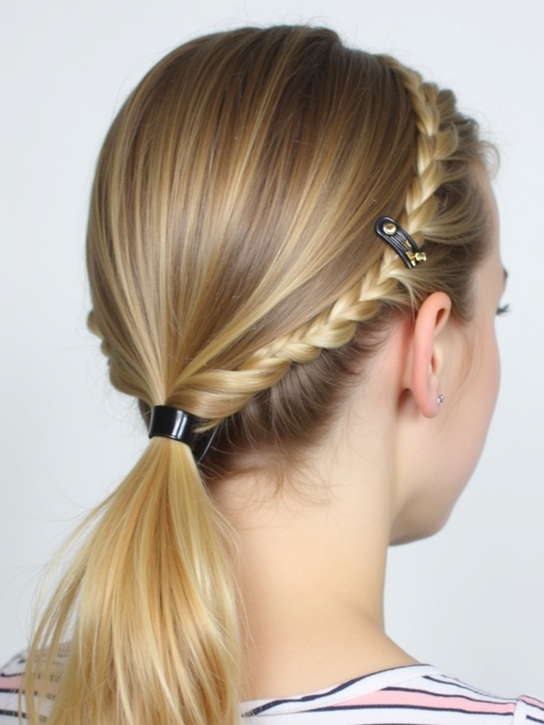 Easy Hairstyles For School The Claw Clip Twist