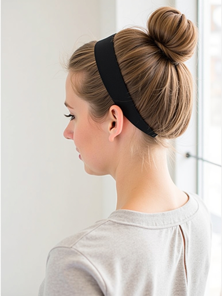 Easy Hairstyles For School The Headband Tuck