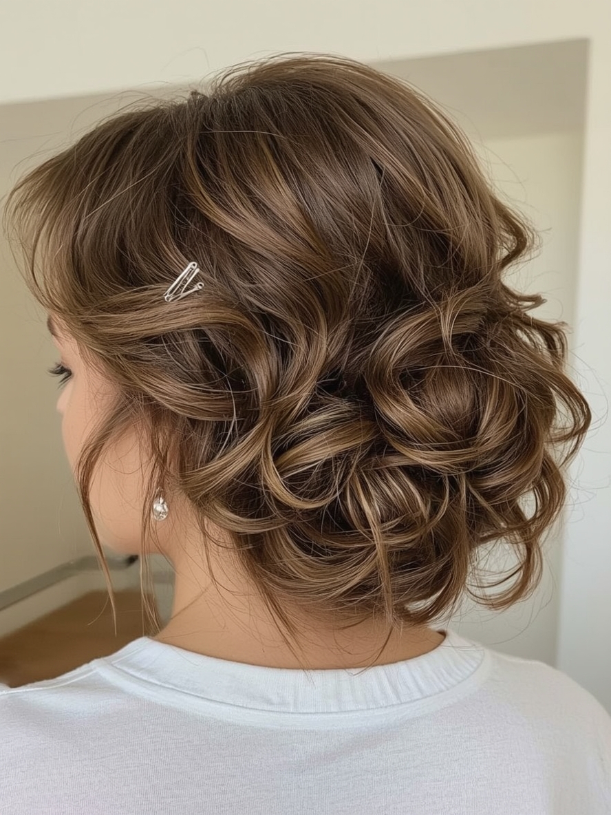 Glam Hair Retro Pin Curls