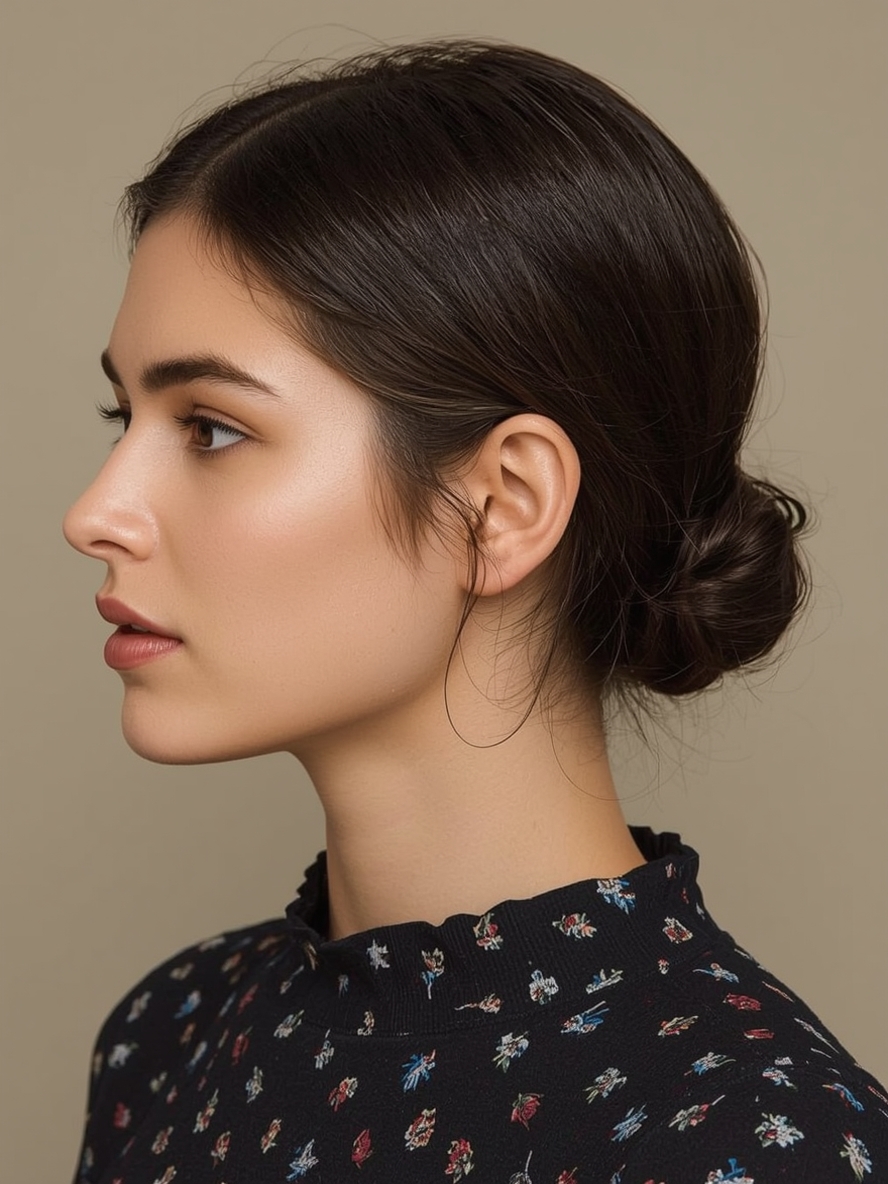 Glam Hair Slicked Back Wet Look