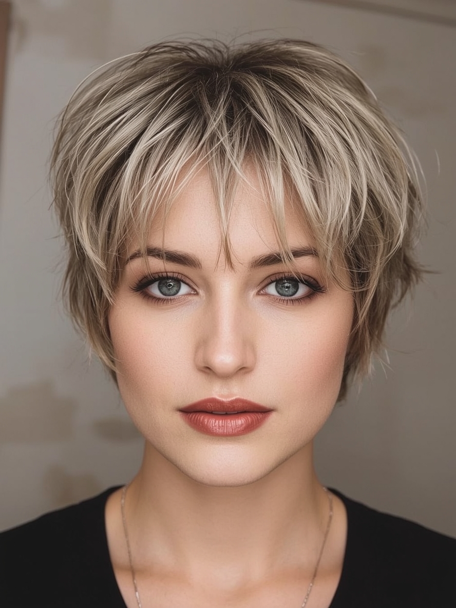 Short Haircuts For Thin Fine Hair The Classic Pixie Cut